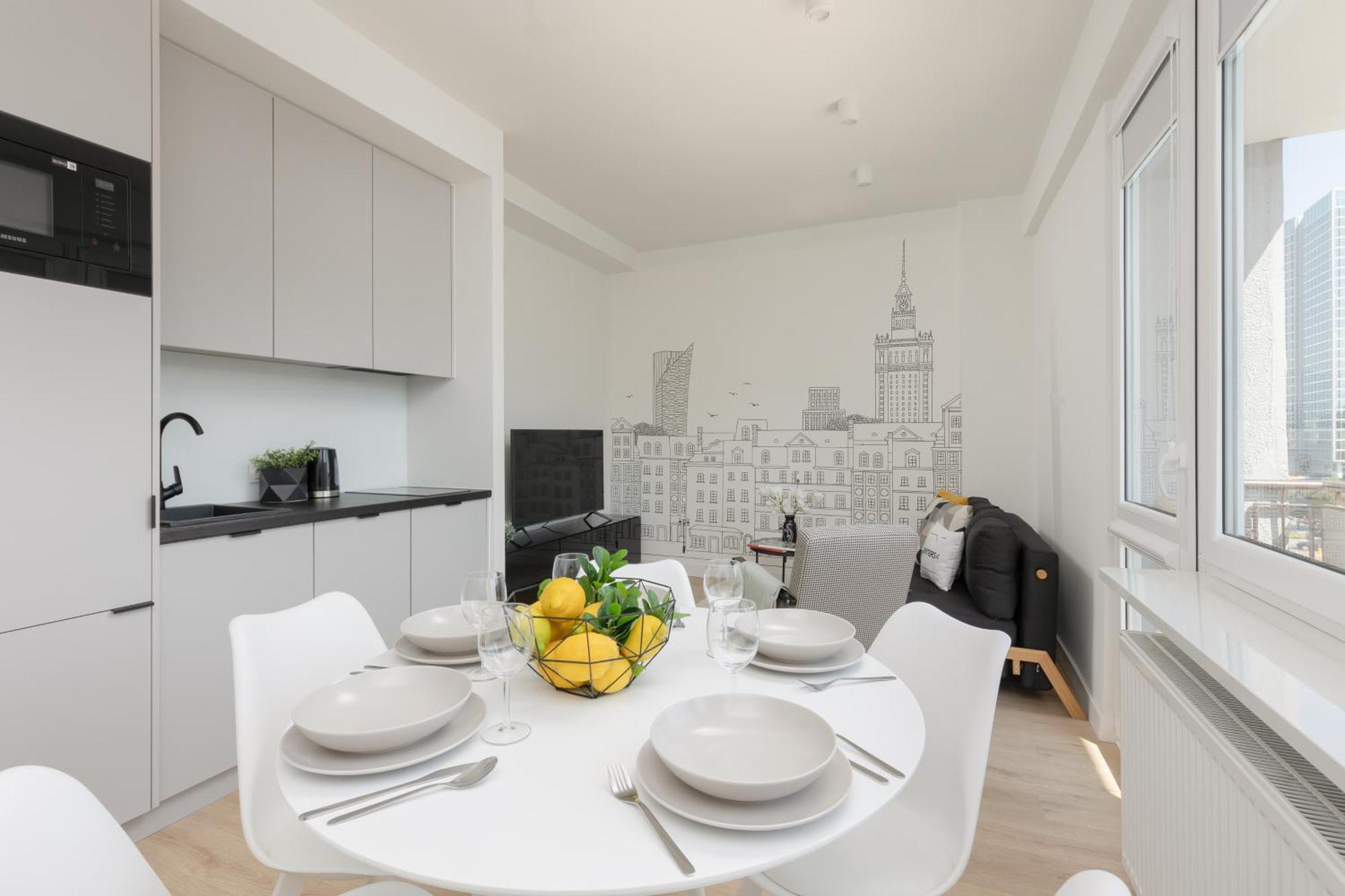 Amazing Spacious Apartments In Warsaw City Center By Noclegi Renters 외부 사진
